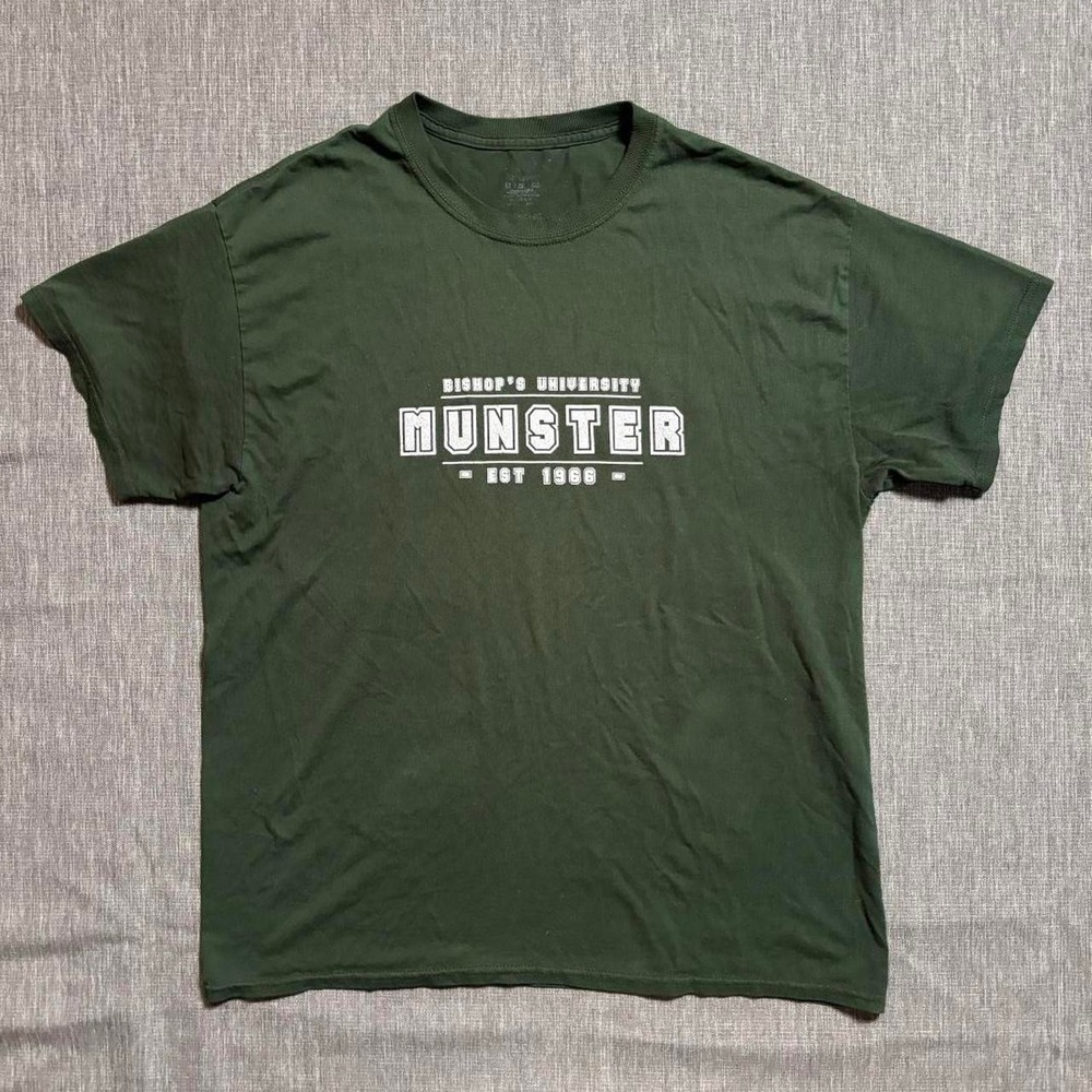 Bishop's University green Munster T-shirt